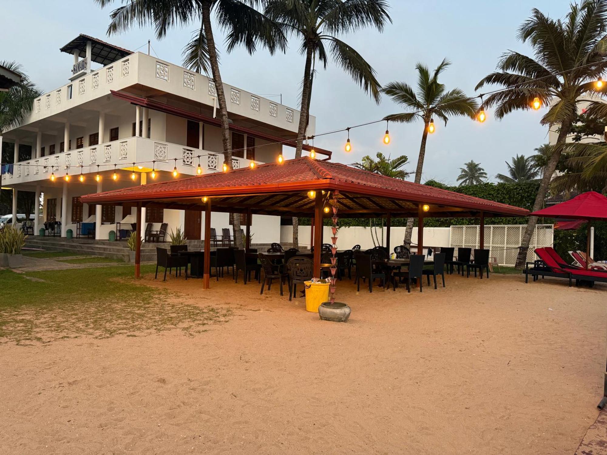 Samaru Beach House Weligama Exterior foto