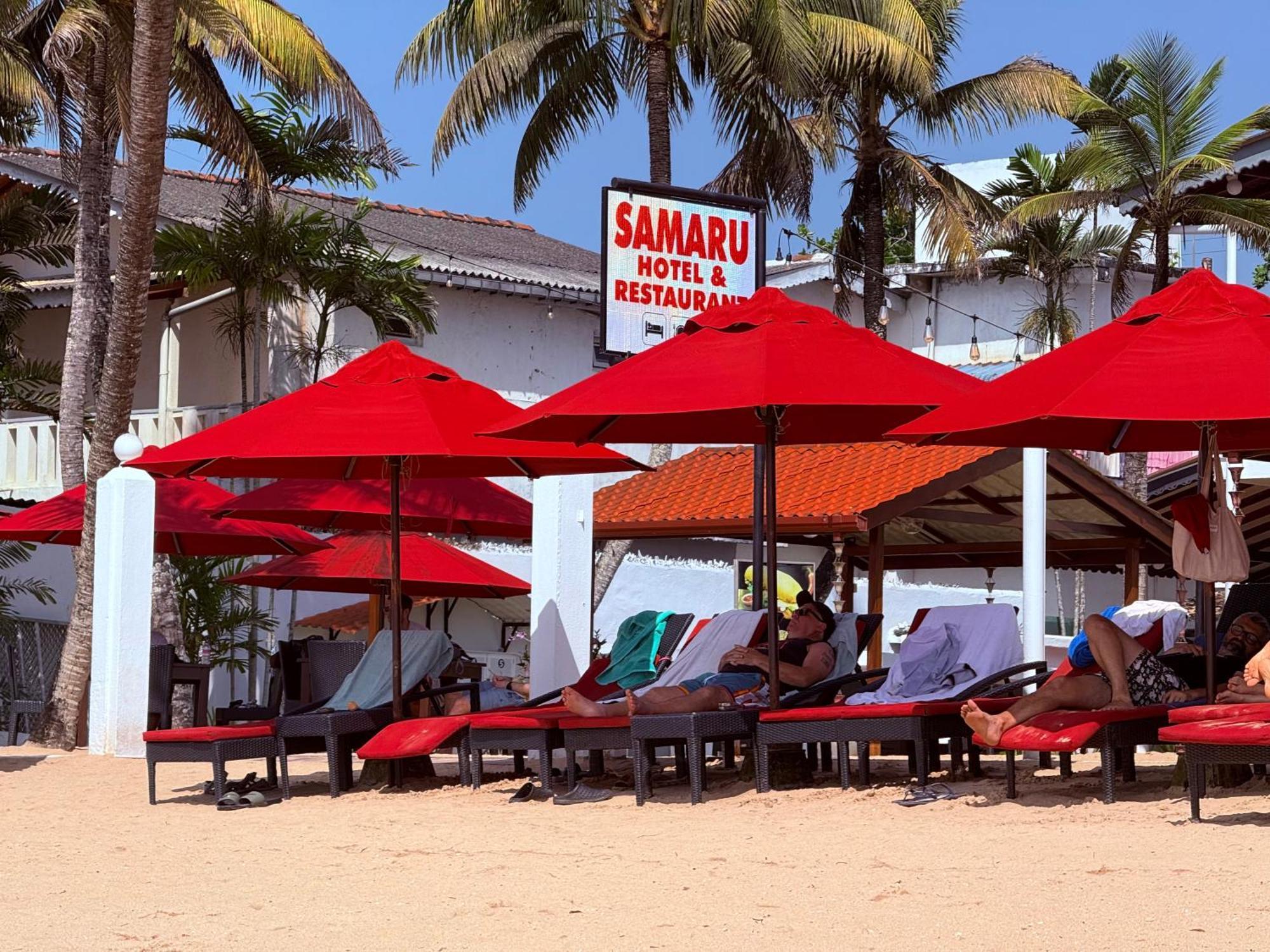 Samaru Beach House Weligama Exterior foto